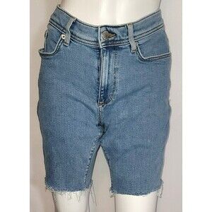 River Island Skinny Stretch Rough Hem Bermudas - Size 32